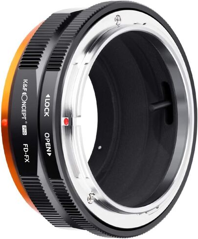 K&F Concept Lens Mount Adapter Compatible for Canon FD FL Lens to Fujifilm Fuji X-Series X FX Mount Mirrorless Cameras with Matting Varnish Design for Fuji XT2 XT20 XE3 XT1 X-T2 in Kuwait