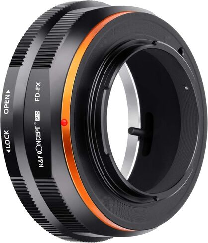 K&F Concept Lens Mount Adapter Compatible for Canon FD FL Lens to Fujifilm Fuji X-Series X FX Mount Mirrorless Cameras with Matting Varnish Design for Fuji XT2 XT20 XE3 XT1 X-T2 in Kuwait