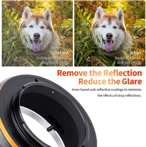 K&F Concept Lens Mount Adapter Compatible for Canon FD FL Lens to Fujifilm Fuji X-Series X FX Mount Mirrorless Cameras with Matting Varnish Design for Fuji XT2 XT20 XE3 XT1 X-T2 in Kuwait