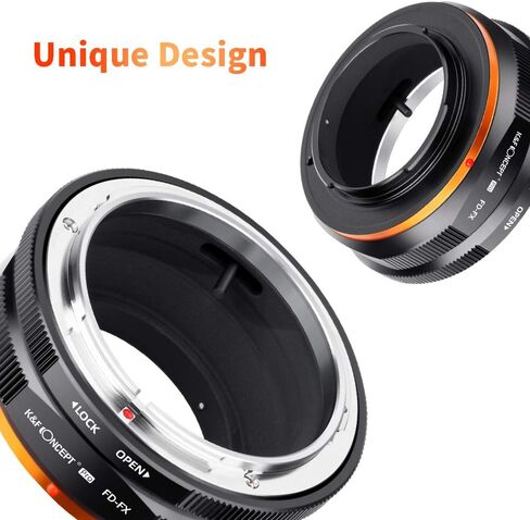 K&F Concept Lens Mount Adapter Compatible for Canon FD FL Lens to Fujifilm Fuji X-Series X FX Mount Mirrorless Cameras with Matting Varnish Design for Fuji XT2 XT20 XE3 XT1 X-T2 in Kuwait