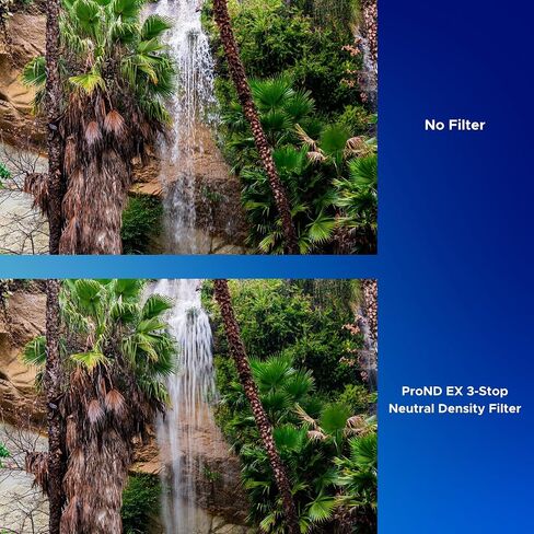 HOYA PRO ND-EX 77mm (3) Filter Kit with Case - Includes 3-Level (ND8), 6-Level (ND64), 10-Level (ND1000) 77mm Neutral Density Filters for Precision Light Reduction - Enhanced IR Protection in Kuwait
