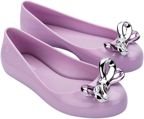 mini melissa Sweet Love Glam Ballerina Shoes for Kids in Kuwait