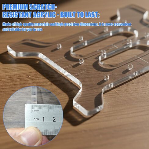 Cabinet Handle Template, Cabinet Door & Drawer Hardware Template (1 inch Drawer Pull Height) in Kuwait