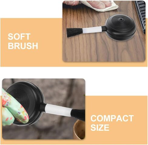 4pcs Air Blower Bulb Duster for Camera Lens and Phone Lens Cleaning, Plastic Handheld Dust Blower with Soft Brush for Travels and Outdoor Shoots, Enhances Photo Quality in Kuwait