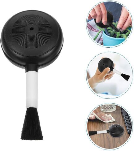 4pcs Air Blower Bulb Duster for Camera Lens and Phone Lens Cleaning, Plastic Handheld Dust Blower with Soft Brush for Travels and Outdoor Shoots, Enhances Photo Quality in Kuwait