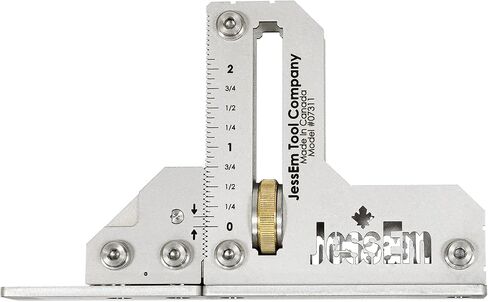 JessEm 07311 14 Guage Stainless Steel Tool Setting Gauge - Imperial - Small in Kuwait