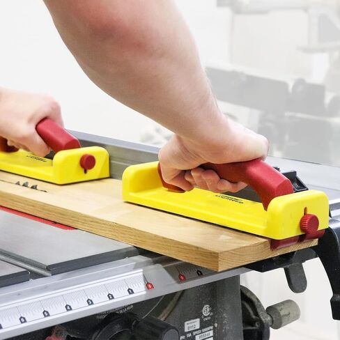 Milescraft 3405 GrabberPLUS - Pushblock for Table Saws, Router Tables, Band Saws & Jointers, Yellow in Kuwait
