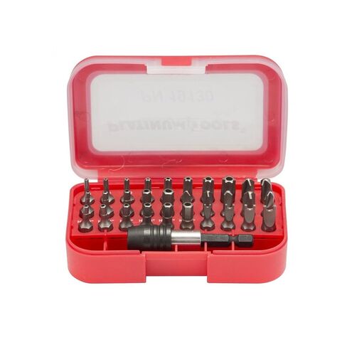 Platinum Tools 19130C 30 Piece Security Bit Set, Cable Installation Tool for Low-Voltage Technicians in Kuwait