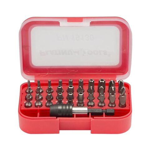 Platinum Tools 19130C 30 Piece Security Bit Set, Cable Installation Tool for Low-Voltage Technicians in Kuwait