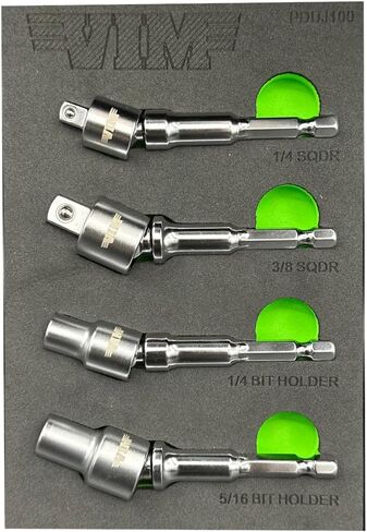 VIM Tools 4 PC. Power Drive UJ Adapter Set in Kuwait