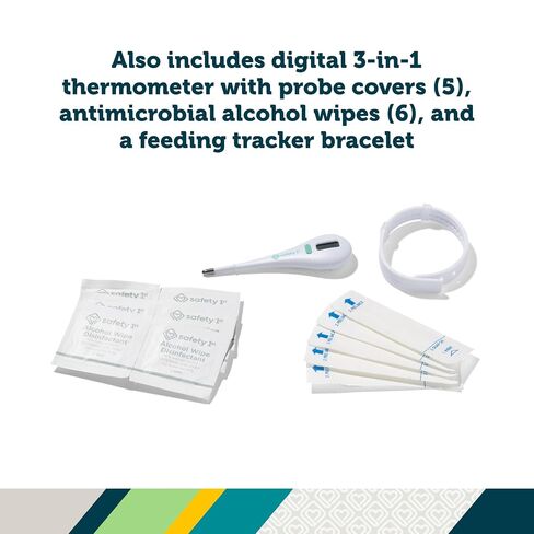 Safety 1st Nursery Care Health & Grooming Kit, Pyramids Aqua, One Size in Kuwait