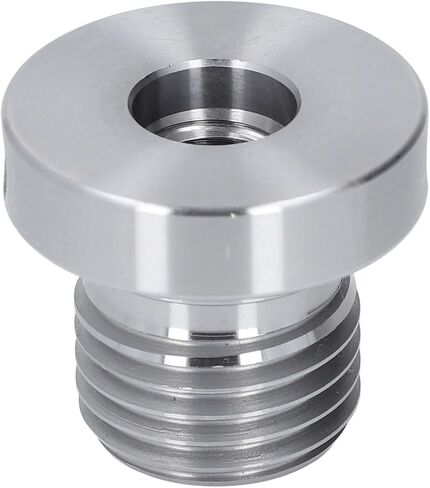 Generic Lathe Headstock Spindle Adapter, 33mm Male 18mm Female Thread Stainless Steel Chuck Insert, with Extended Length 42mm, for Woodworking Turning Projects in Kuwait