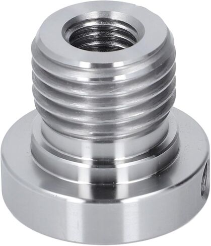 Generic Lathe Headstock Spindle Adapter, 33mm Male 18mm Female Thread Stainless Steel Chuck Insert, with Extended Length 42mm, for Woodworking Turning Projects in Kuwait