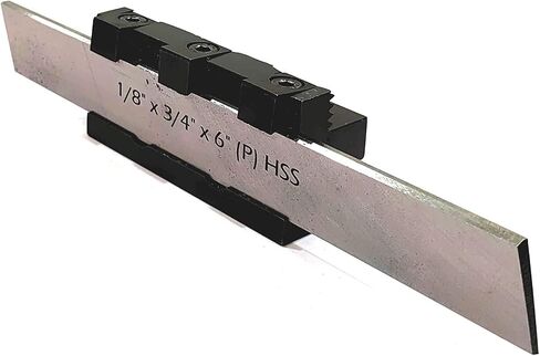 PRAZTECH® Adjustable Center Height Parting Cut Off Tool Holders for Metal Lathe Machines (Shank 10 mm, Blade 3/4" Wide) in Saudi Arabia