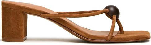 Heeled Flip Flops for Women Square Open Toe Chunky Block Heel Sandals Slip on Casual Comfortable Summer Mules Shoes in Kuwait