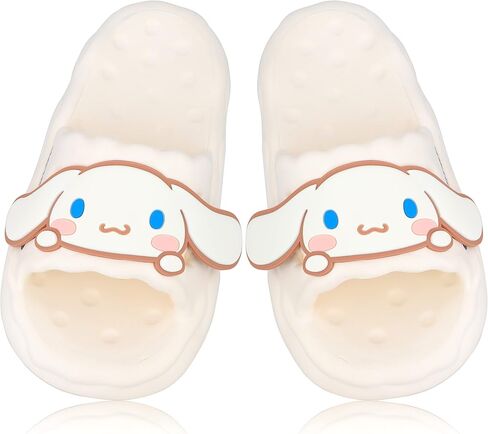Roffatide Anime Cute Slides for Girls House Slides Non-Slip Bathroom Shower Sandals Rubber Slippers in Kuwait