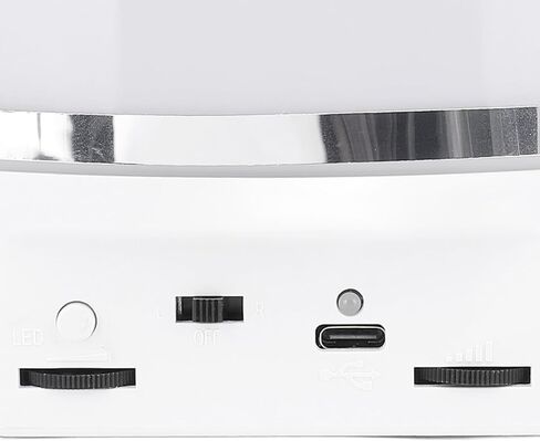 6.3 Inch Rotating Display Stand with LED Light for 360 Degree Photography and Live Streaming Showcase in Kuwait