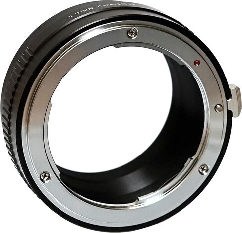 Fotasy NK F Mount Lens to L Mount Adapter, Compatible With Panasonic S1 S1H S1R S4 S5 Leica SL SL2 TL2 TL T Sigma fp fp L in Kuwait
