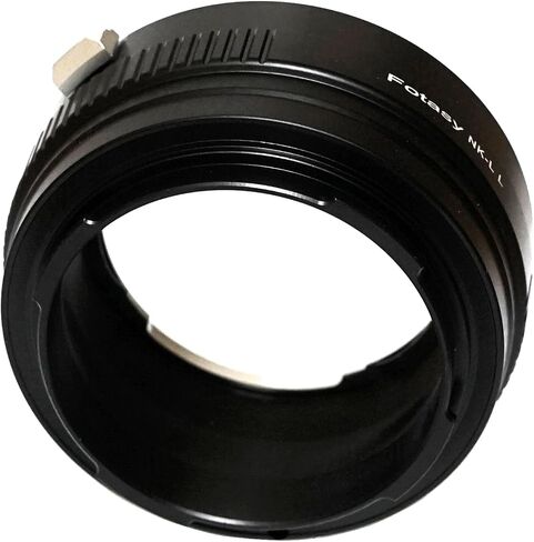 Fotasy NK F Mount Lens to L Mount Adapter, Compatible With Panasonic S1 S1H S1R S4 S5 Leica SL SL2 TL2 TL T Sigma fp fp L in Kuwait