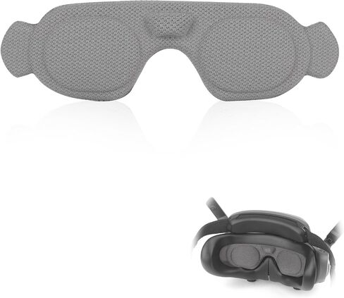 PEUTIER Lens Protective Cover for DJI Goggles3 and DJI Avata 2 | Lens Protector Dust Cover Dustproof Eye Pad Compatible with Goggles 3 Accessories (Gray) in Kuwait
