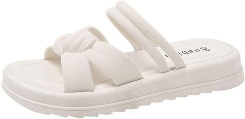 Cute Sandals for Women 2-Way Wear Slides | Comfortable, Slip On, Thick Non-Slip Sole, Sandals with Back Strap in Kuwait