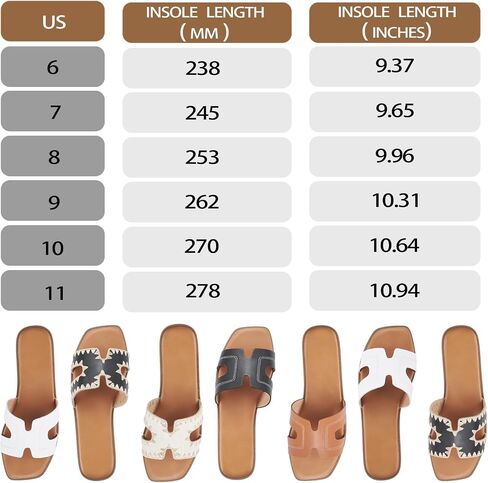 Womens Sandals Slip On Fashion Flat Sandals Soft Memory Foam Slides Comfortable Leather Open Toe Slide For Summer Dressy 2026 Lafite-print Size 11 in Kuwait