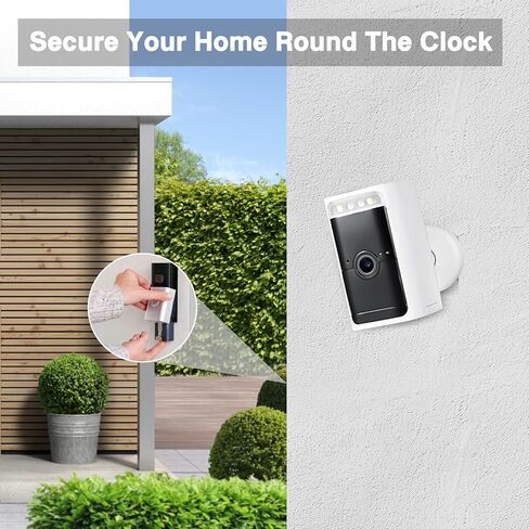 2 Pack for Ring Battery, 6040mAh Replacement Battery with Charger Station for Ring Video Doorbell 2/3/3 Plus/4 Camera, Stick Up Cam(2nd & 3rd Gen), Spotlight Cam, Peephole Cam in Kuwait