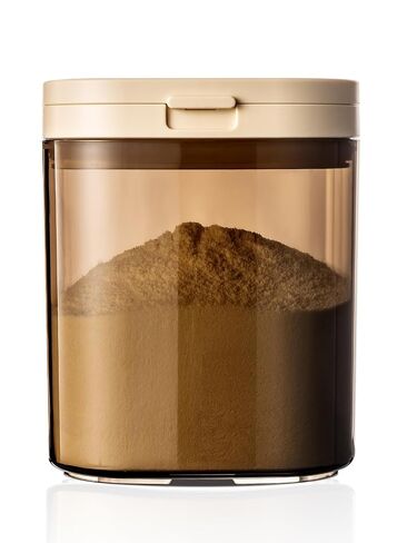 Travel Formula Dispenser, 1200ml Airtight Flip-Top Container to Go | 21 oz MIlk Powder Dispenser with 5g Scoop and Built-In Leveler for Home Feeding, Daycare, Nighttime Bottles and Travel in Kuwait