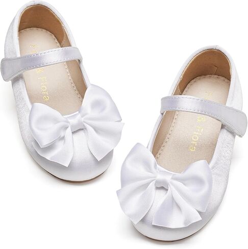 Felix & Flora Toddler Flower Girl Dress Shoes Girl Ballet Flats Party School Shoes Wedding in Kuwait