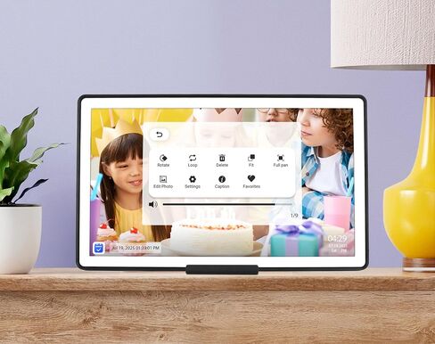 Aluratek 21.5" Smart WiFi Digital Calendar Frame | 32GB Built-In Memory in Kuwait