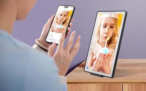 Aluratek 21.5" Smart WiFi Digital Calendar Frame | 32GB Built-In Memory in Kuwait