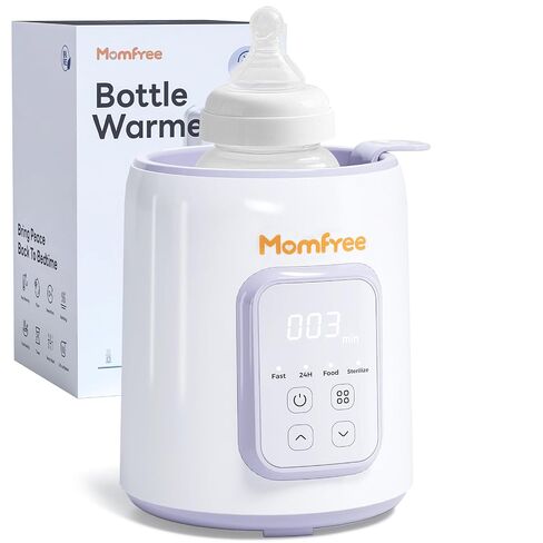 Bottle Warmer, 8-in-1 Fast Baby Bottle Warmer, Grey | for Breastmilk and Formula, Accurate Temperature Control, Automatic Shut-Off, Multifunctional for All Bottles in Kuwait