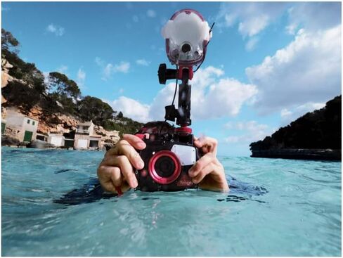 Olympus Tough TG-7 12 MP Digital Camera Bundle (Red) | Underwater Housing for -6, F2.0 Lens, TruePic VIII Image Processor, (2 items) in Kuwait