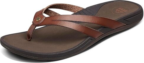 REEF Pacific Joy Women's Flip Flop, Vegan Leather Strap and Soft Cushion Footbed in Kuwait