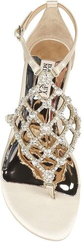 Badgley Mischka Women's Ankle Strap, Flat Sandal in Kuwait