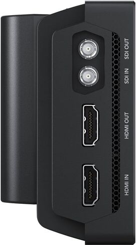Blackmagic Design Video Assist 5 in 12 G-SDI/HDMI HDR Recording Monitor (HYPERD/AVIDA12/5Hdr) + 64GB UHS-II Card + 2 x NPF-550 Battery + Cleaning Kit + Charger + 2 x HD Cable (8pc Bundle) in Kuwait