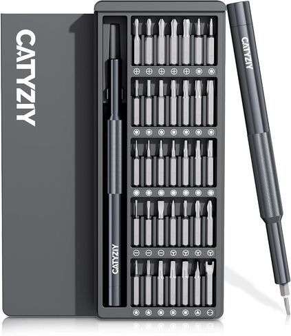 37-in-1 Precision Screwdriver Set, Magnetic Repair Kit for iPhone | Built for small electronics: Laptops, consoles, watches. Durable steel tips ensure perfect fit; prevent stripping screws. in Kuwait