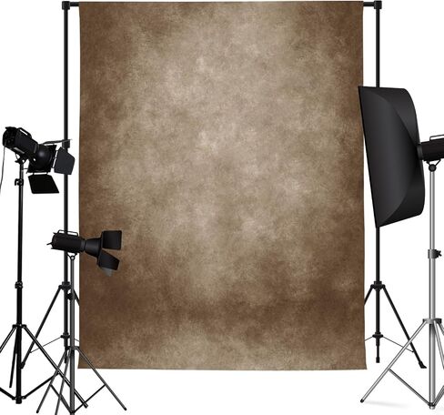 8x10ft Light Grey Backdrop Abstract Photography Backdrop for Professional Studio Backgrounds Gray Photo Backdrop Prop Portrait Photo Backdrops for Photoshoot Backdrop Curtains Rod Pocket on Top in Kuwait