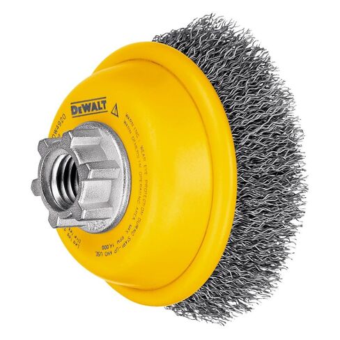 DEWALT Wire Cup Brush, Crimped, 3-Inch (DW4920) in Kuwait