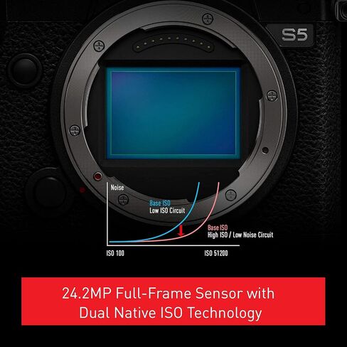 Panasonic LUMIX S5 4K Mirrorless Full-Frame L-Mount Camera (Body Only) in Kuwait