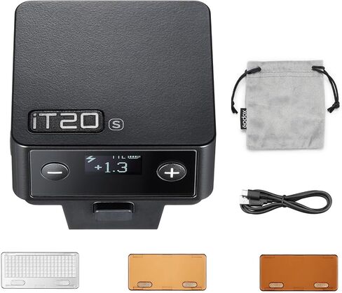 GODOX iT20N Mini Camera Flash iT20 for Nikon with TTL Auto-Metering 1.5s Recycling 700 Flashes Built-in Lithium Battery with Magnetic Diffuser Filters Compatible with Mirrorless Nikon Camera Black in Kuwait