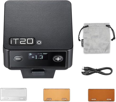 GODOX iT20N Mini Camera Flash iT20 for Nikon with TTL Auto-Metering 1.5s Recycling 700 Flashes Built-in Lithium Battery with Magnetic Diffuser Filters Compatible with Mirrorless Nikon Camera Black in Saudi Arabia