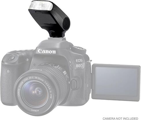 Compact Bounce & Swivel Flash (E-TTL, TTL II TTL III) Compatible with Canon EOS Rebel XTi in Kuwait