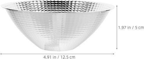 2pcs LED Flashlight Reflector Cup Accessory for Spotlight Replacement, Aluminum Lampshade with 23mm Hole, Sturdy Build and Decreases Heat Accumulation, Suitable for Outdoor LED in Kuwait