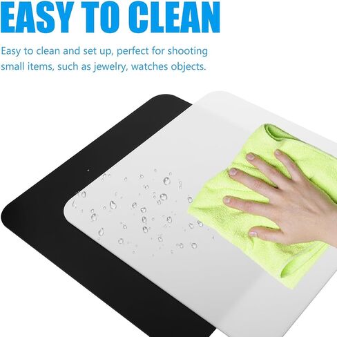 Toyvian 2pcs Acrylic Reflective Board Light Diffuser for Photography with Smooth Surface and Easy to Clean Material, 30x30cm Display Board Set for Objects and Jewelry, for Online Sellers in Kuwait