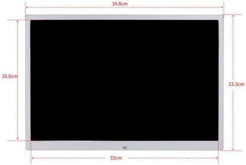 Digital Picture Frames 15 Inch Electronic Digital Photo Frame, 1280x800 Full HD 16:10 IPS Display Ultra-thin Electronic Advertising Player, Pink/Silver photo frame digital (Pink 15") (Silver 15") in Kuwait