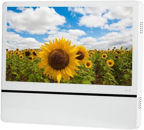 21.5-inch Digital Photo Frame Wall-Mounted Advertising Machine High-Definition LCD Display Electronic Photo Frame, Memory 8G Memory, Resolution 1920×1080, Smart Split Screen, Rolling Subtitles in Kuwait