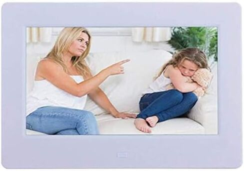 Hd Led Digital Picture Frame 7 Inch Digital Photo Frame, Timer Switch Electronic Photo Frame (White(IPS)) (White(hd)) in Kuwait