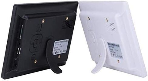 Hd Led Digital Picture Frame 7 Inch Digital Photo Frame, Timer Switch Electronic Photo Frame (White(IPS)) (Black(IPS)) in Kuwait
