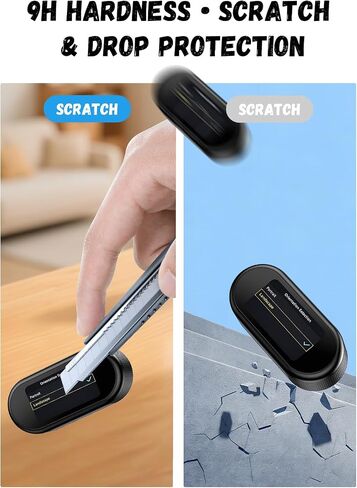 [2+2 Pack] for CAMWORLD AC27 Mini Body Camera Hydrogel Film Screen Protector. Self-Healing Anti-Scratch Bubble Free Easy Installation. in Kuwait
